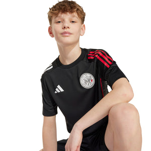 ADI JR AJAX 25-26 TR JERSEY BLACK/BOLD RED
