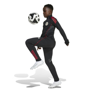 ADI JR AJAX 25-26 TR PANT BLACK/BOLD RED