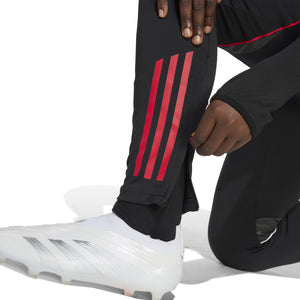 ADI JR AJAX 25-26 TR PANT BLACK/BOLD RED