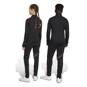ADI JR AJAX 25-26 TR PANT BLACK/BOLD RED