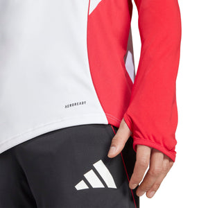 ADI AJAX 25-26 TR TOP WHITE/BLACK/BOLD RED