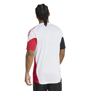 ADI AJAX 25-26 TR JERSEY WHITE/BLACK/BOLD RED