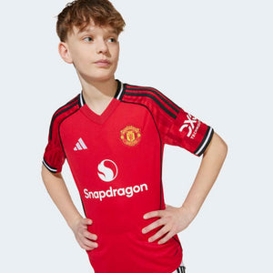 ADI JR MAN U 25-26 HOME JERSEY MUFC RED/WHITE
