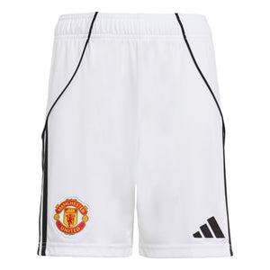 ADI JR MAN U 25-26 HOME SHORT WHITE