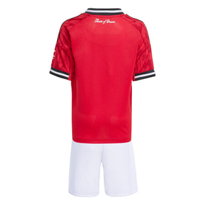ADI JR MAN U 25-26 HOME MINIKIT MUFC RED/WHITE