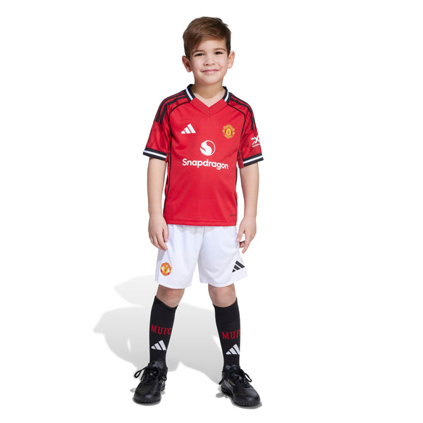 ADI JR MAN U 25-26 HOME MINIKIT MUFC RED/WHITE