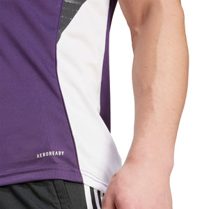 ADI MAN U 25-26 TR JERSEY AURORA PLUM/WHITE