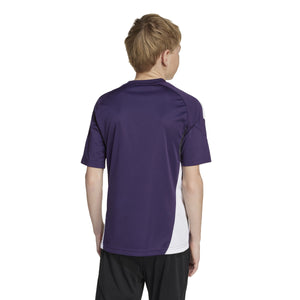 ADI JR MAN U 25-26 TR JERSEY AURORA PLUM/WHITE