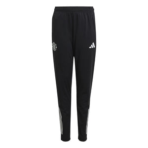 ADI JR MAN U 25-26 TR PANT BLACK/AURORA PLUM