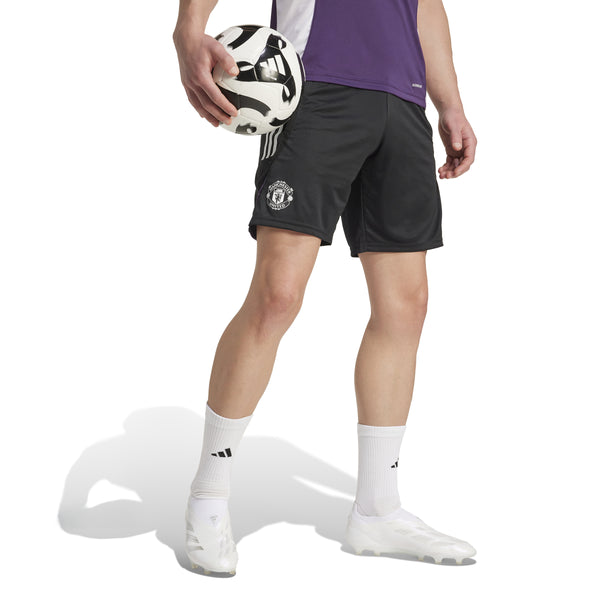 ADI MAN U 25-26 TR SHORT BLACK/AURORA PLUM