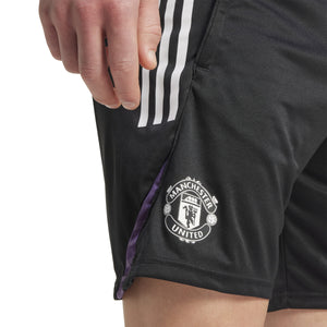 ADI MAN U 25-26 TR SHORT BLACK/AURORA PLUM