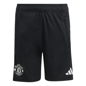 ADI JR MAN U 25-26 TR SHORT BLACK/AURORA PLUM
