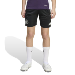 ADI JR MAN U 25-26 TR SHORT BLACK/AURORA PLUM