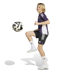 ADI JR MAN U 25-26 TR SHORT BLACK/AURORA PLUM