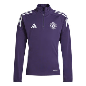 ADI JR MAN U 25-26 TR TOP AURORA PLUM/WHITE