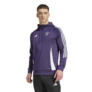 ADI MAN U 25-26 TR HOODY AURORA PLUM/WHITE