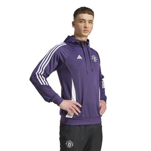 ADI MAN U 25-26 TR HOODY AURORA PLUM/WHITE