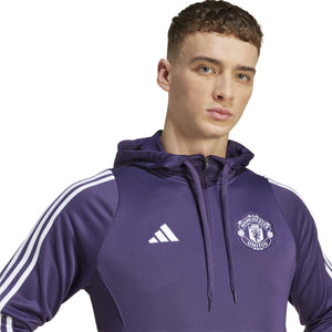 ADI MAN U 25-26 TR HOODY AURORA PLUM/WHITE
