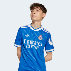 ADI JR REAL 25-26 THIRD JERSEY BLUE BIRD