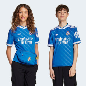 ADI JR REAL 25-26 THIRD JERSEY BLUE BIRD