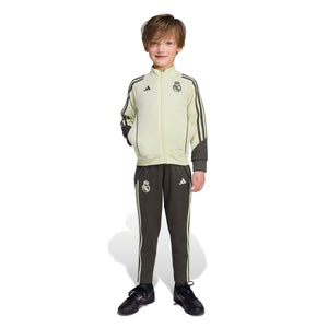 ADI JR REAL 25-26 INF TRACKSUIT ALMOST LIME/UTILITY GREY
