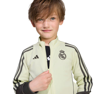ADI JR REAL 25-26 INF TRACKSUIT ALMOST LIME/UTILITY GREY