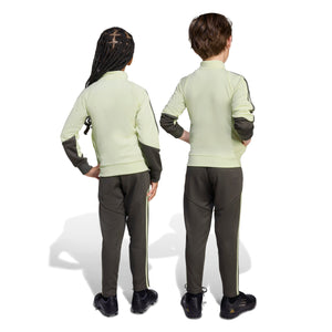 ADI JR REAL 25-26 INF TRACKSUIT ALMOST LIME/UTILITY GREY