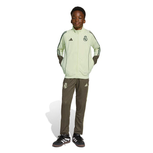 ADI JR REAL 25-26 TRACKSUIT ALMOST LIME/UTILITY GREY