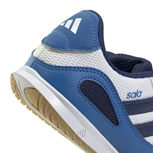 ADI JR SUPER SALA lll WHITE/DARK BLUE/SILVER