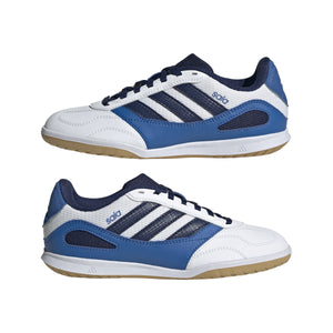 ADI JR SUPER SALA lll WHITE/DARK BLUE/SILVER