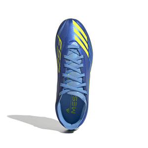 ADI JR F50 ELITE FG MESSI ROYAL BLUE/SOLAR YELLOW