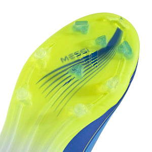 ADI JR F50 ELITE FG MESSI ROYAL BLUE/SOLAR YELLOW