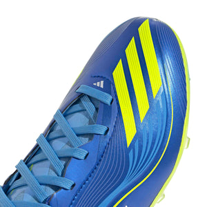 ADI JR F50 ELITE FG MESSI ROYAL BLUE/SOLAR YELLOW