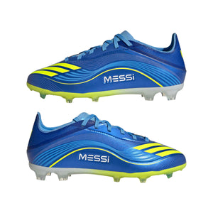 ADI JR F50 ELITE FG MESSI ROYAL BLUE/SOLAR YELLOW