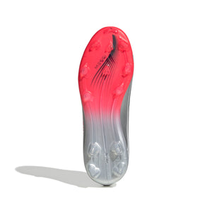 ADI JR F50 ELITE FG MESSI SILVER/LUCID RED