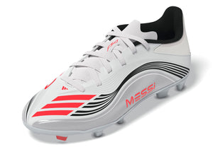 ADI JR F50 LEAGUE FG MESSI SILVER/LUCID RED