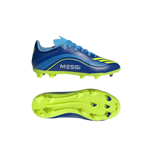 ADI JR F50 LEAGUE FG MESSI ROYAL BLUE/SOLAR YELLOW