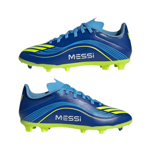 ADI JR F50 LEAGUE FG MESSI ROYAL BLUE/SOLAR YELLOW