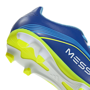 ADI JR F50 CLUB FG MESSI ROYAL BLUE/SOLAR YELLOW