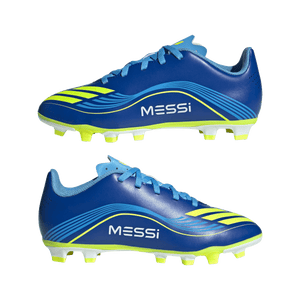 ADI JR F50 CLUB FG MESSI ROYAL BLUE/SOLAR YELLOW