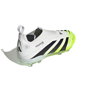 ADI JR PREDATOR ELITE LL FG WHITE/BLACK/LUCID LEMON