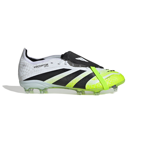ADI JR PREDATOR ELITE FT FG WHITE/BLACK/LUCID LEMON