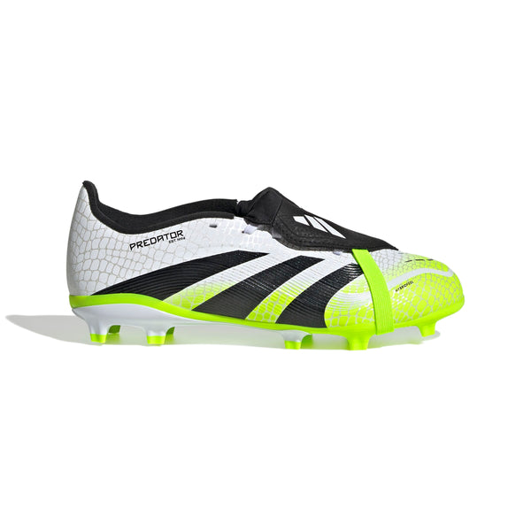 ADI JR PREDATOR LEAGUE FT FG WHITE/BLACK/LUCID LEMON