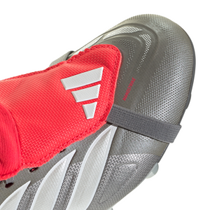 ADI JR PREDATOR LEAGUE FT FG IRON/WHITE/LUCID RED