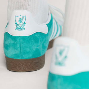 ADI GAZELLE LIVERPOOL SEA GREEN/WHITE