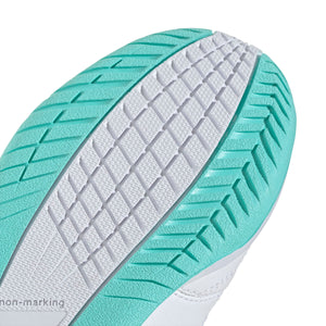 ADI JR SUPER SALA lll WHITE/FLASH AQUA