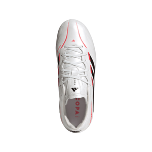 COPA JR PURE IV LEAGUE FG WHITE/LUCID RED