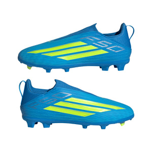 ADI JR F50 LEAGUE LL FG LUCID RAY BLUE/SOLAR YELLOW