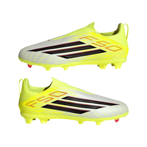 ADI JR F50 LEAGUE LL FG SOLAR YELLOW/CORE BLACK