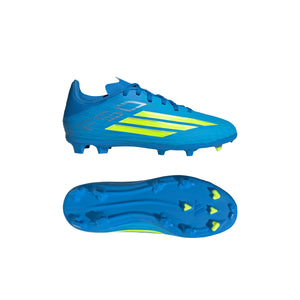 ADI JR F50 LEAGUE FG LUCID RAY BLUE/SOLAR YELLOW